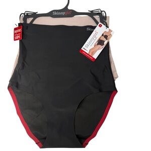 Skinnygirl Size Small Laser Shaping Briefs High Waist 2 pair Shapewear NWT